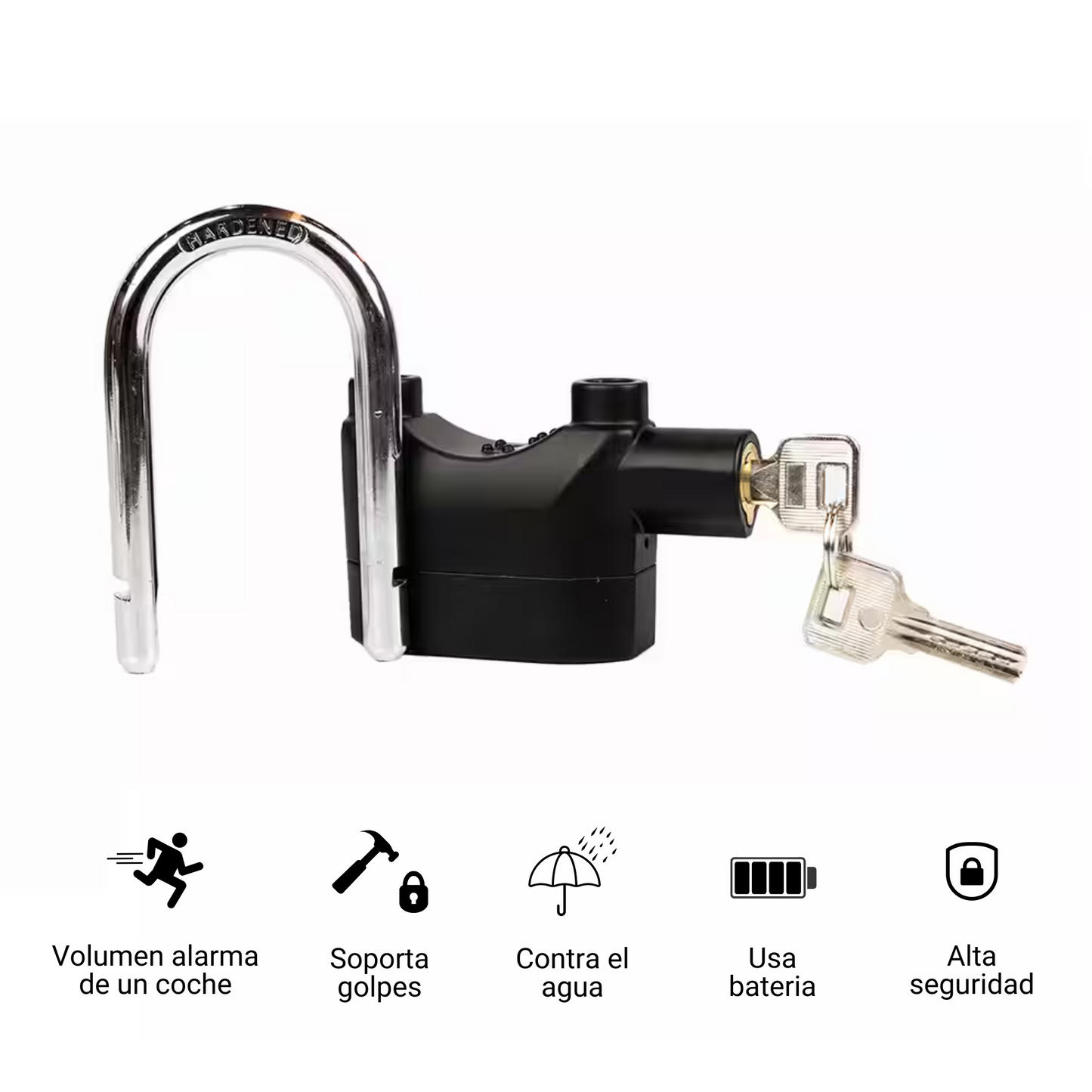Candado Alarma Antirrobo Inteligente - ¡PROMOCIÓN Y ENVIO GRATÍS!