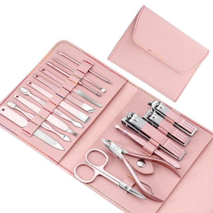 Kit Profesional Uñas de Acero Inoxidable