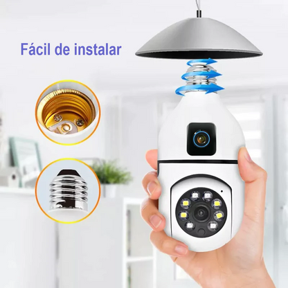 Cámara Bombillo de Seguridad WiFi