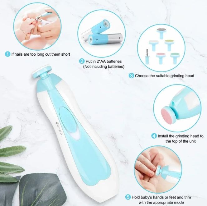 Pulidor de Uñas para Bebés y Adultos
