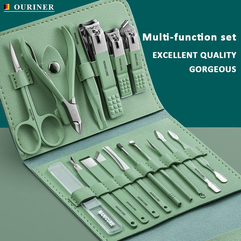 Kit Profesional Uñas de Acero Inoxidable