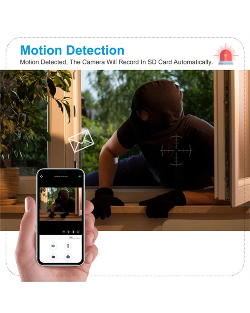 Cámara Bombillo de Seguridad WiFi