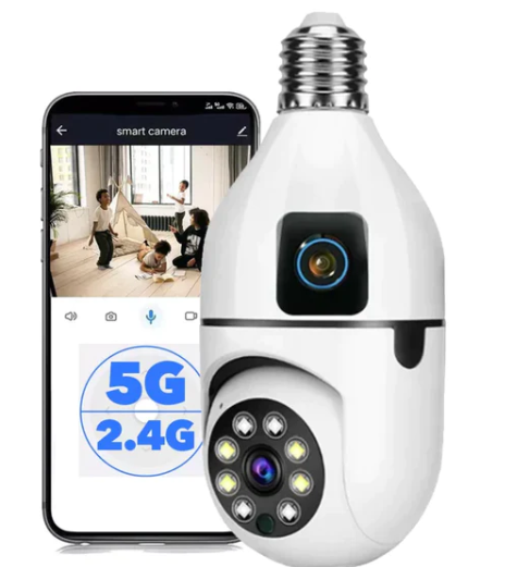 Cámara Bombillo de Seguridad WiFi
