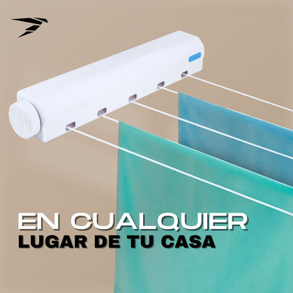 Tendedero Retráctil Compacto