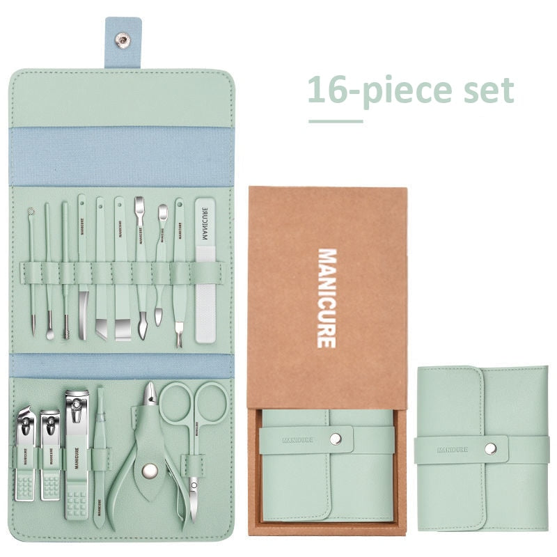 Kit Profesional Uñas de Acero Inoxidable