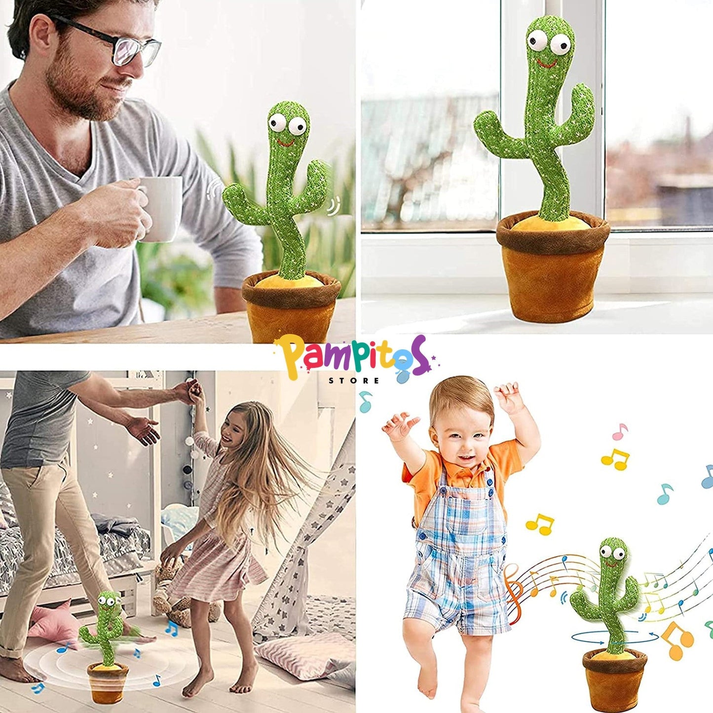 Bailarín Cactus Recargable