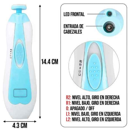 Pulidor de Uñas para Bebés y Adultos